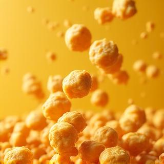 Pea puffs